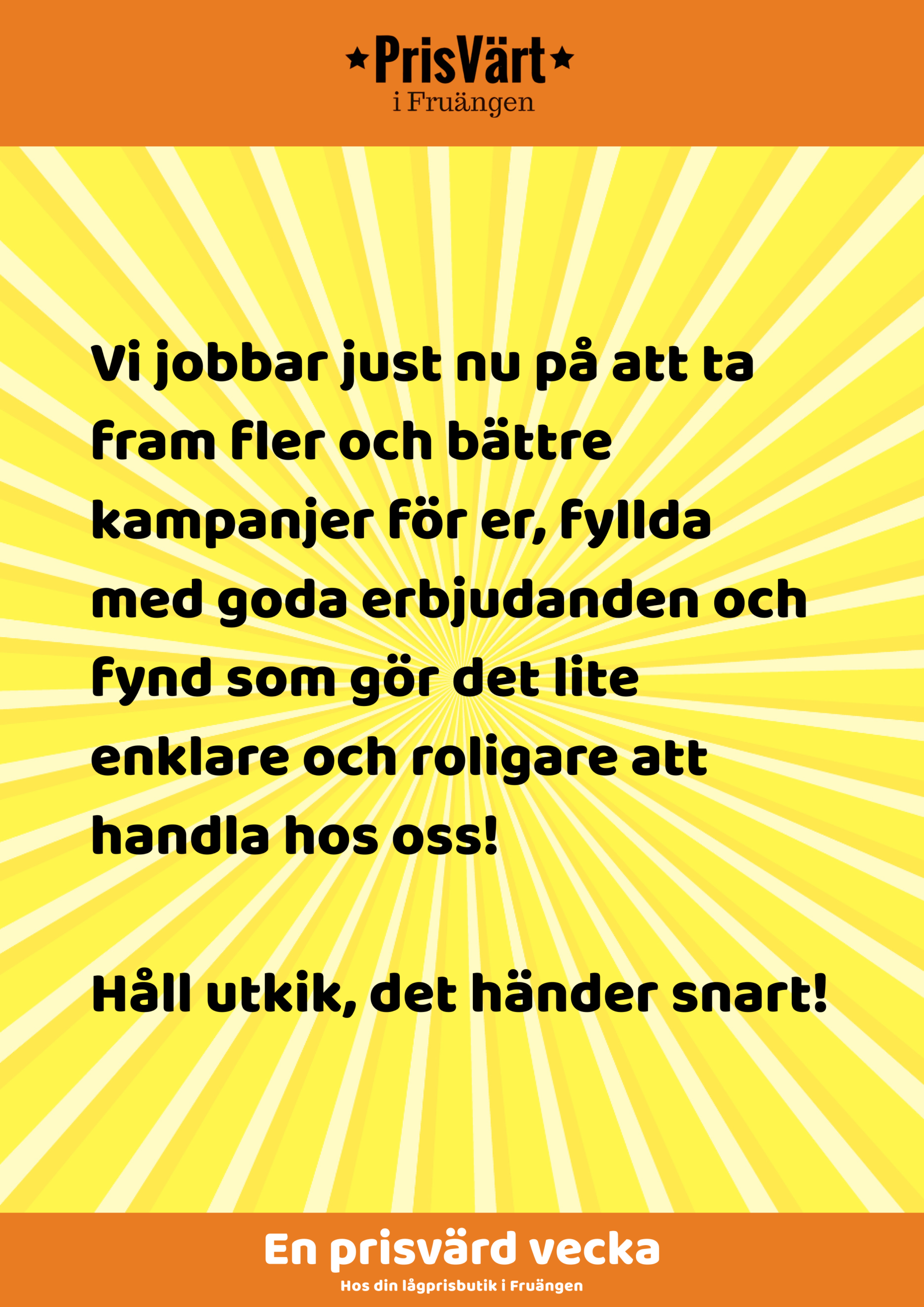 Prisvärt - veckans kampanj 48